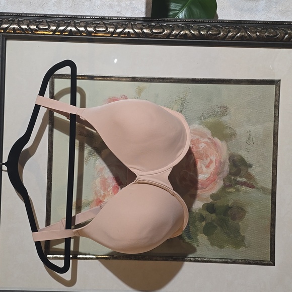 NWT-Skims Fits Everyday T-shirt Demi Bra In Mica - Picture 4 of 5